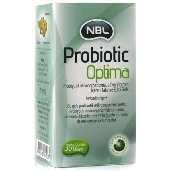 NBL Probiotic Optima 30 Çiğneme Tableti