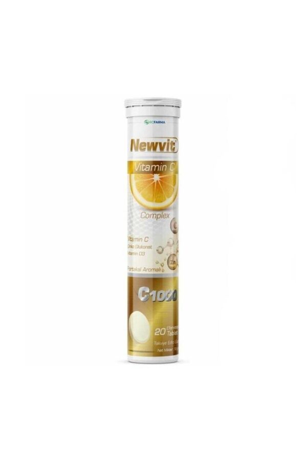 Newvit Vitamin C Complex 20 Efervesan Tablet